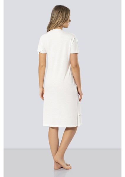 Kadın V Yaka Gecelik modelleri