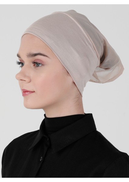 Dikişsiz Bone - 10 Açık Vizon - Ecardin fırsatları