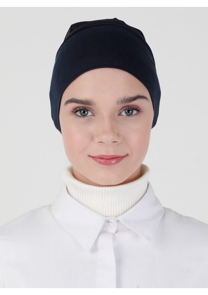 Dikişsiz Bone - 03 Lacivert - Ecardin modelleri