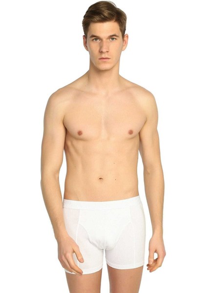 Erkek Likralı Boxer 6'lı Paket