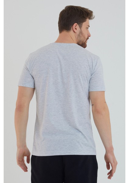 Basic Erkek Bisiklet Yaka Slim Fit Kısa Kollu T-Shirt fiyatları