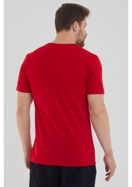 Basic Erkek Bisiklet Yaka Slim Fit Kısa Kollu T-Shirt fiyatları