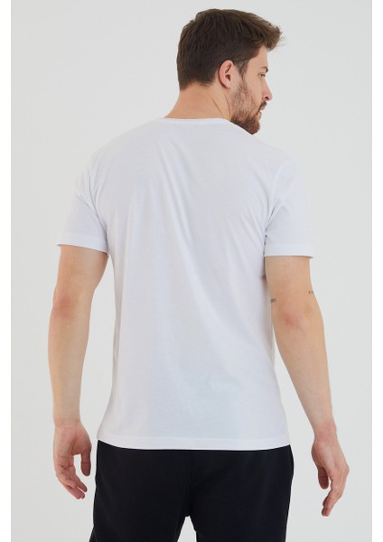 Basic Erkek Bisiklet Yaka Slim Fit Kısa Kollu T-Shirt fiyatları