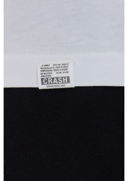 Basic Erkek Bisiklet Yaka Slim Fit Kısa Kollu T-Shirt fırsatları