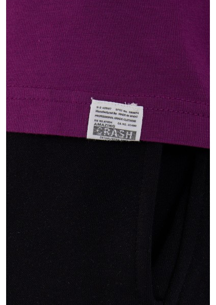 Basic Erkek Bisiklet Yaka Slim Fit Kısa Kollu T-Shirt