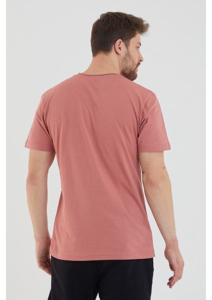 Basic Erkek Bisiklet Yaka Slim Fit Kısa Kollu T-Shirt