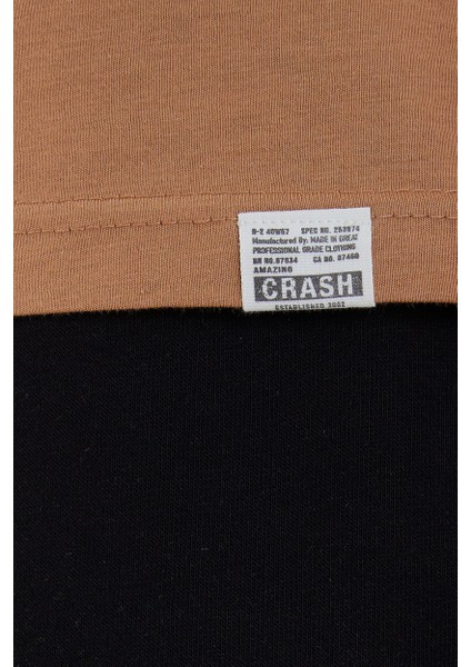 Basic Erkek Bisiklet Yaka Slim Fit Kısa Kollu T-Shirt fırsatları