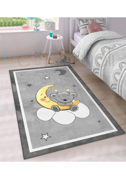 Sevimli Ayıcık Desenli Çocuk Odası Halısı