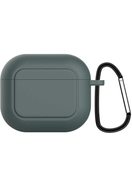 Apple AirPods 3. Nesil Kılıf Tam Darbe Korumalı Askı Aparat Parmak Izi Yapmaz Ince Yumuşak Silikon