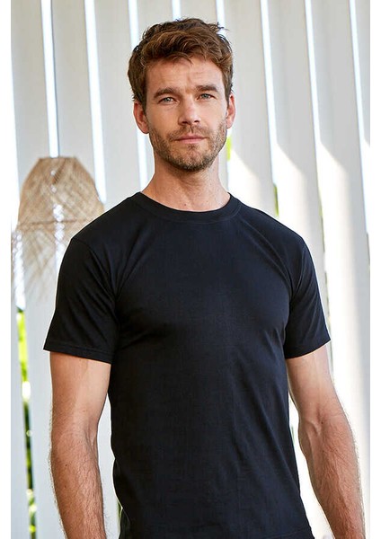 1005 Erkek 3'lü Siyah 0 Yaka fiyatları