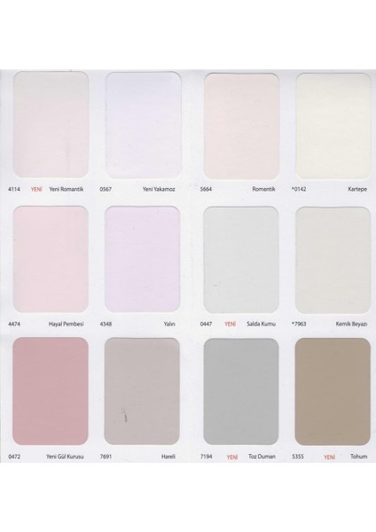 Teknoplast Sars-Cov2 Ipek Mat Iç Cephe Boyası 15 Lt