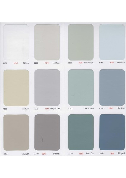 Teknoplast Sars-Cov2 Ipek Mat Iç Cephe Boyası 15 Lt