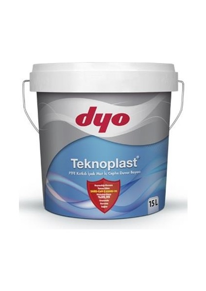 Teknoplast Sars-Cov2 Ipek Mat Iç Cephe Boyası 15 Lt