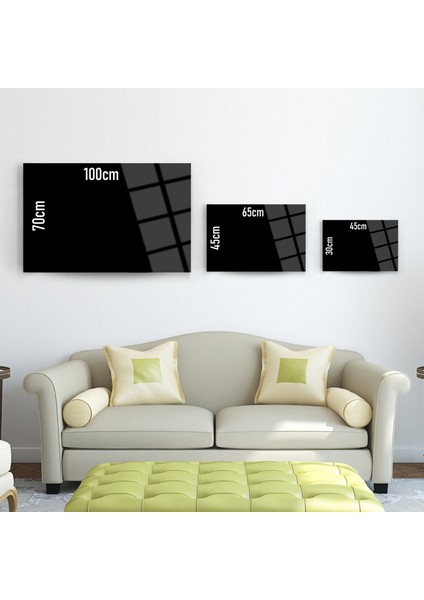 Allahtan Rahmetini Isteyiniz Cam Tablo-Islami Tablo-Dini Tablo fırsatları