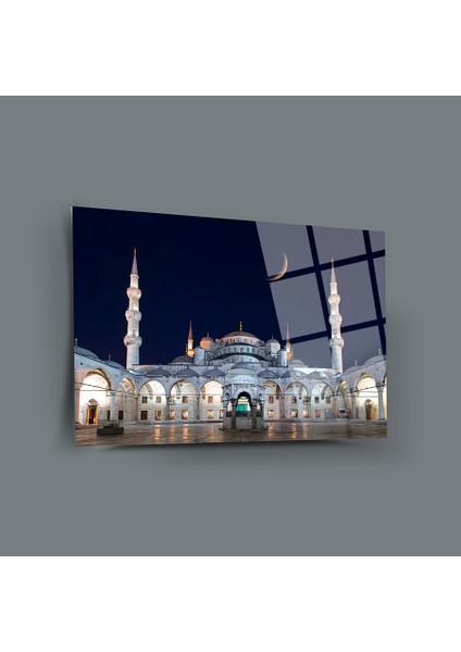 Süleymaniye Cami Cam Tablo-Islami Tablo-Dini Tablo