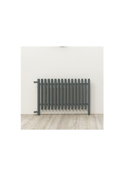 Akasya 400X1410 Antrasit 24 Dilim Antrasit Dekoratif Çelik Radyatör fiyatları