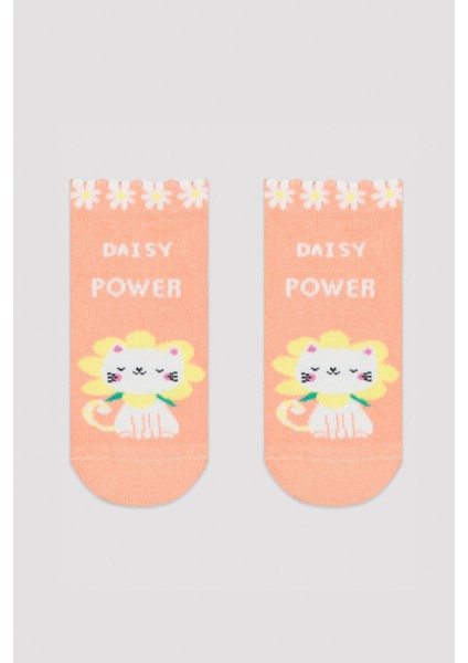 Kız Çocuk Daisy Power Patik Çorap