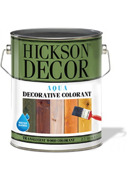 Hickson Decor Aqua Colorant Ahşap Renklendirici - 2,5 Lt Hd 2021