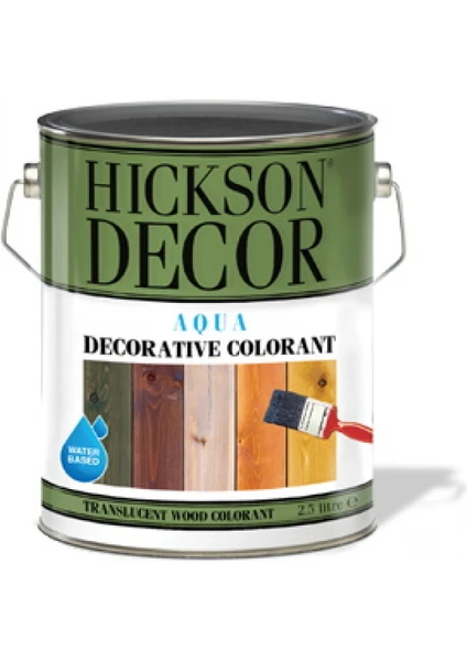 Hickson Decor Aqua Colorant Ahşap Renklendirici - 2,5 Lt Hd 2011