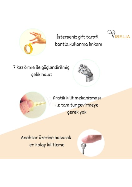 Açık Kahve Pencere Kilidi Halatlı Çocuk Güvenlik Emniyet Hırsız Pimapen Pvc Kapı Bebek Kilidi