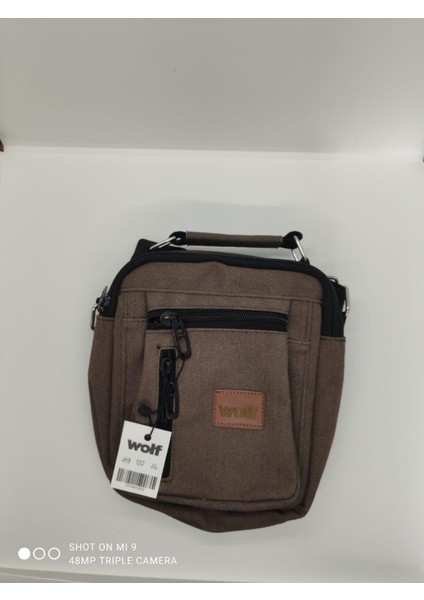 Çapraz Omuz ve El Çantası Kanvas Kumaş 4 Cepli fırsatları