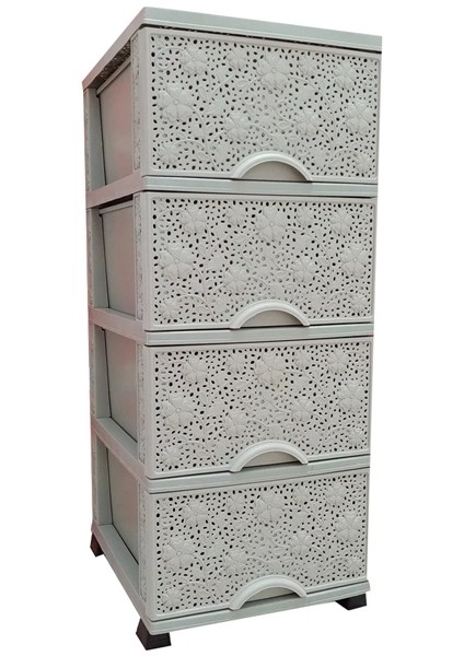 Ekonomik Papatya Desen Komidin - Gri