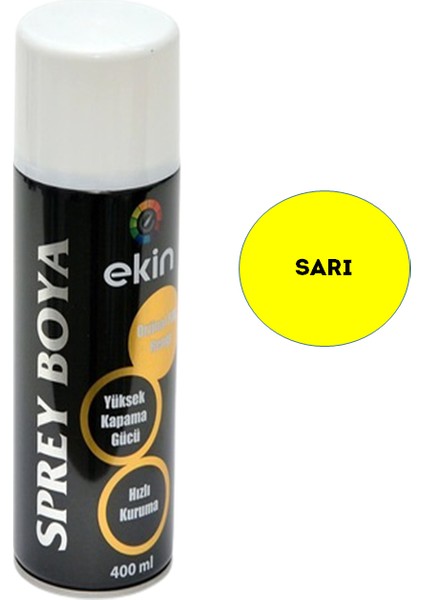 Sprey Boya 400 ml Ekin Nord Her Renk Her Renk Sprey Boya 400 ml / Büyük Boy