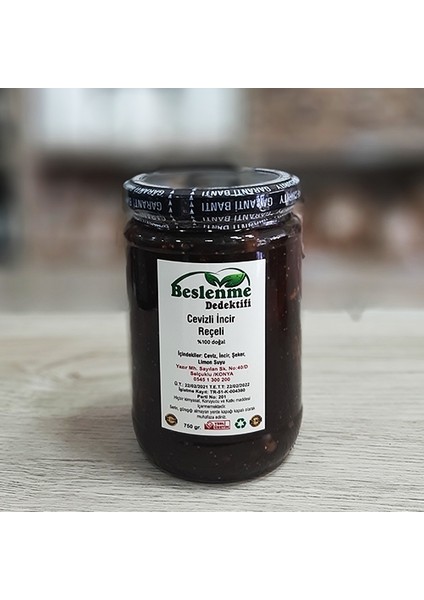 Cevizli Incir Reçeli 750 gr