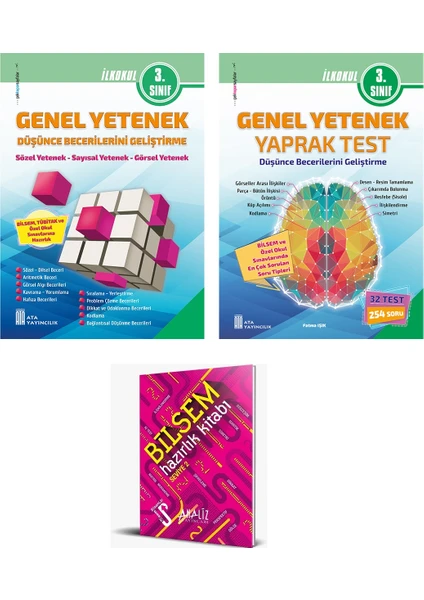 Ata Yayıncılık  3. Sınıf Bilsem Seti