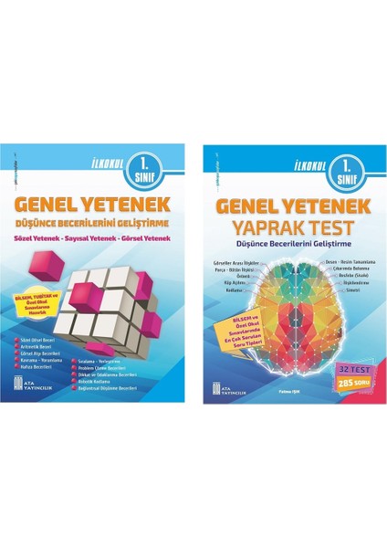 1. Sınıf Bilsem Ve Özel Okullar Sınavlarına Hazırlık Kitabı