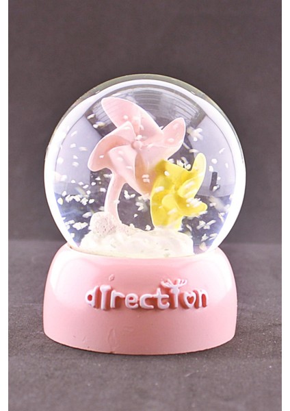 Rüzgar Gülü Tasarımlı Kar Küresi Işıklı 9 cm Boy fiyatları