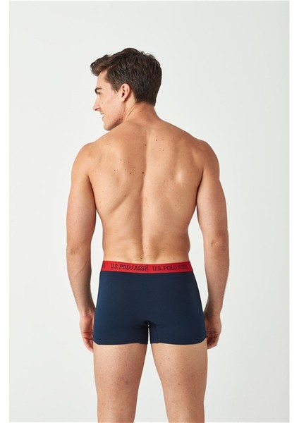 U.S. Polo Assn. Erkek Kırmızı - Lacivert 2 Li Boxer 80374