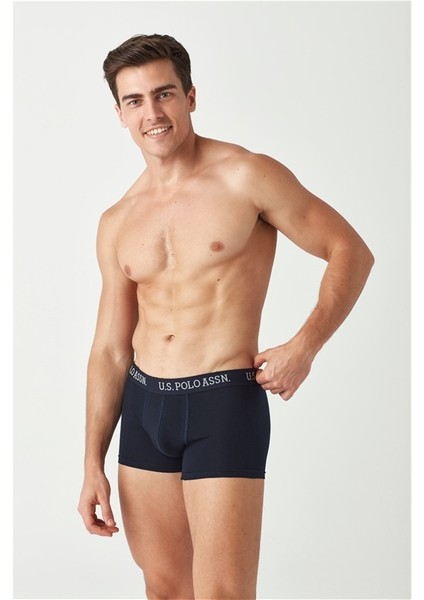 Erkek Lacivert - Baskılı - Bordo 3'lü Boxer 80454 modelleri