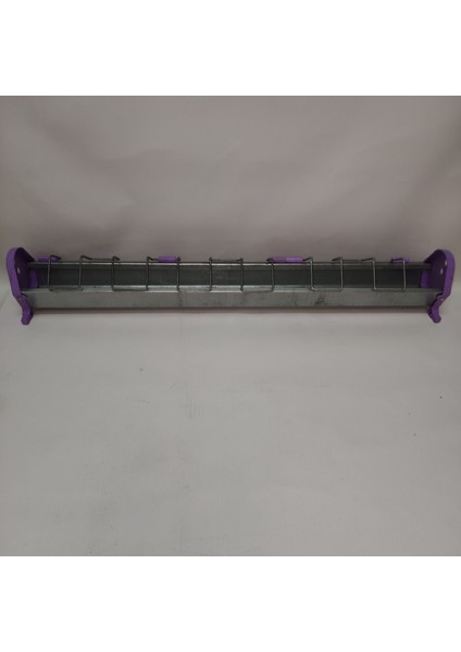 Güvercin Metal Yemlik 75 cm 4 Adet Galvaniz Yemlik