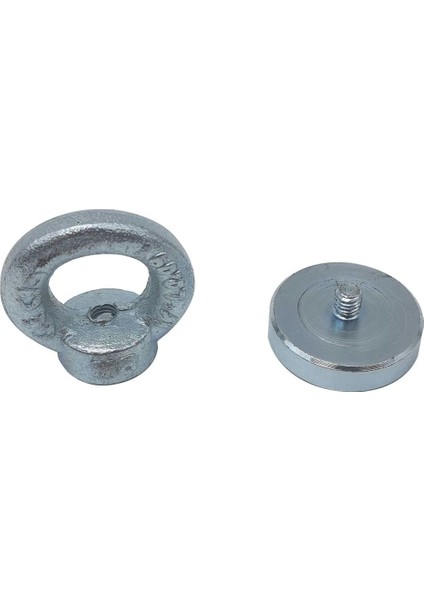 Ø32 mm Çapında Balıkçı Mıknatısı - Halkalı Mıknatıs - 15-30 kg Çekme Gücü