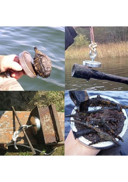 Balıkçı Mıknatısı - Fishing Magnet - Ø40MM Çap modelleri