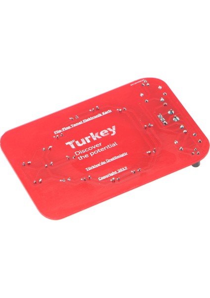 Temel Elektronik Kartı Flip Flop - Demonte Montajsız
