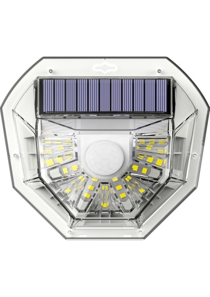 40 LED Sensörlü Şeffaf Küçük Duvar Lambası - Beyaz (Yurt Dışından)