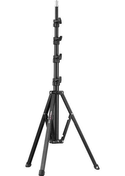 Kıngjoy Ayarlanabilir Metal Tripod Işık Standı 1.82M - Siyah (Yurt Dışından)