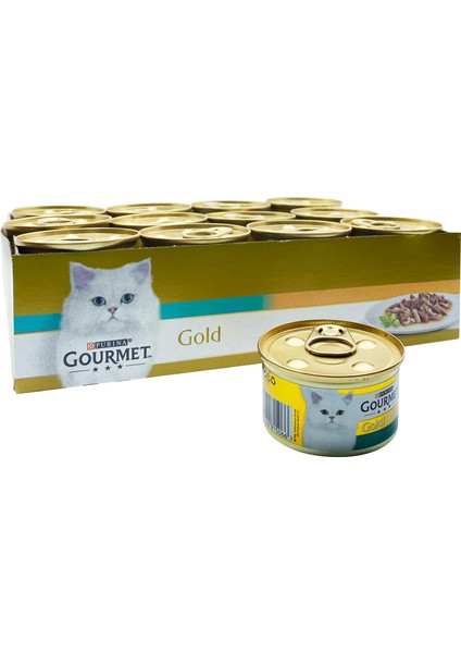 Gold Ciğerli Tavşanlı Çifte Lezzet 85GX12 Adet