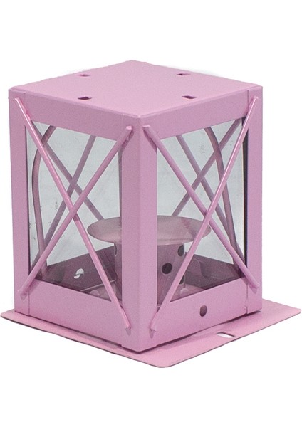 Mumluk Metal Nostalji Mumluk Dekoratif Mumluk Pembe