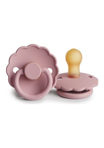 Frıgg Daisy Kauçuk Emzik - Baby Pink 6-18 Ay