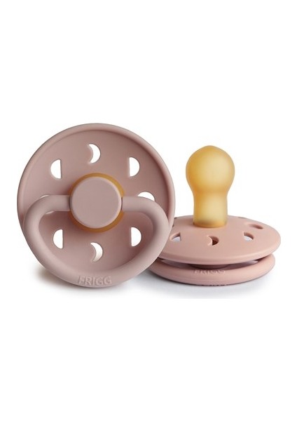 Frıgg Moon Phase Kauçuk Emzik - Blush 6-18 Ay