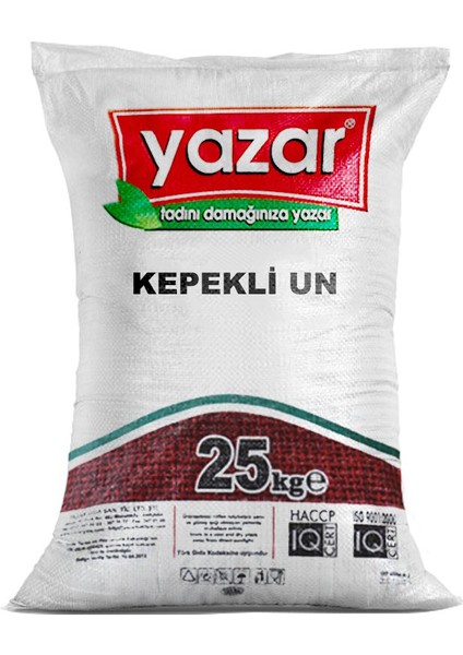 Taş Değirmende Öğütülmüş Tam Buğday Kepekli Un 25 kg