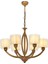 AV-60362-6E Eskitme Kaplama Modern Avize E27 Metal Cam 65cm 1