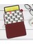 Gift Kalpler Tasarımlı Taşınabilir Koruyucu Tablet Kılıfı & Organizer Çanta - Bordo-1 1