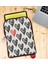Gift Kalpler Tasarımlı Taşınabilir Koruyucu Tablet Kılıfı & Organizer Çanta - Bordo-1 2