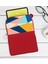 Gift Modern Art Tasarımlı Taşınabilir Koruyucu Tablet Kılıfı & Organizer Çanta - Kırmızı-2 1