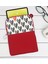 Gift Kalpler Tasarımlı Taşınabilir Koruyucu Tablet Kılıfı & Organizer Çanta - Kırmızı-1 1