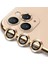 Apple Iphone 12 Pro Max Renkli Kamera Lens Koruma Camı 3'lü 1